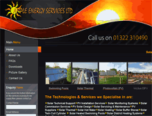 Tablet Screenshot of ample-energy-services.co.uk